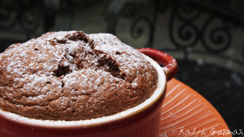 Simple Chocolate Soufflé: Inspired by Sabrina